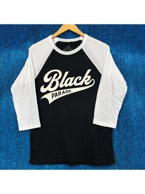 My Chemical Romance Black Parade Rock Baseball Tee Size Small